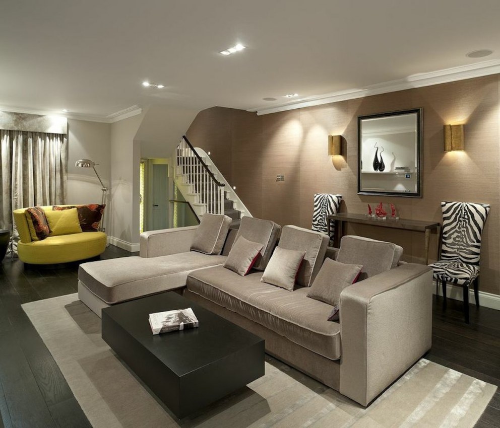 Complete renovation of a house in St. Anne's Terrace, St John's Wood, London | Downstairs living area | Interior Designers